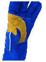 Guante con Palma Reforzada para Soldador Safe100® hilo KEVLAR®