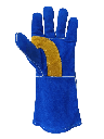 Guante de Carnaza c/Reforzado para Soldador Safe100® hilo KEVLAR®
