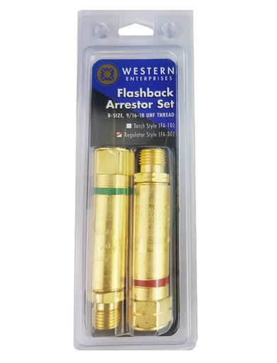 [arrestaflamas regulador] Arresta Flamas Para Regulador Con Válcula Check Integrada marca WESTERN®