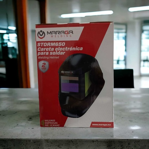 [Careta electronica maraga 650] Careta electrónica para soldar STORM650