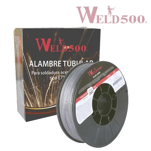 Alambre Tubular de Acero al Carbono TIPO E71T-GS (AWS A5.20) 2 lbs. y 10 lbs.